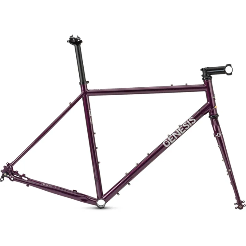 Genesis Croix De Fer 12/12 725 Gravel / Adventure Frameset - Purple